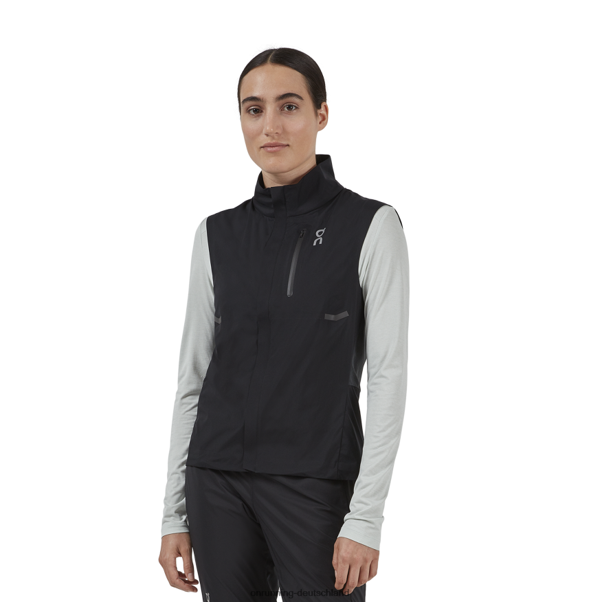 Frauen 4TJ868519 Schwarz Wetterweste On Running