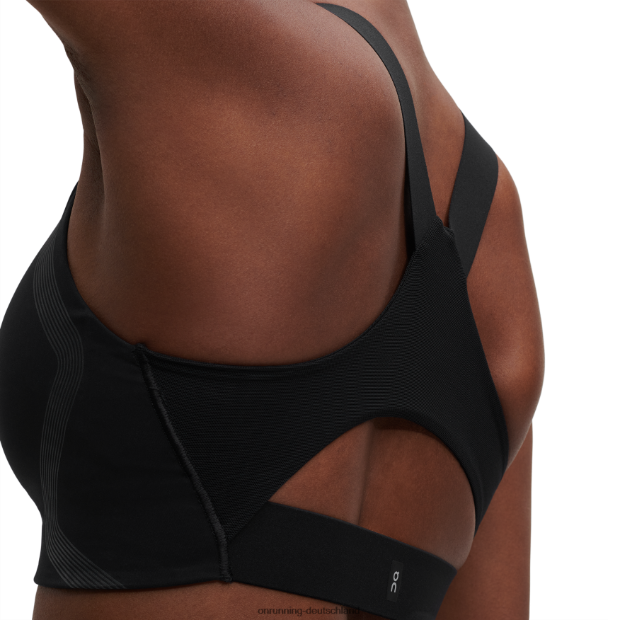 Frauen 4TJ86884 Schwarz Performance-BH On Running