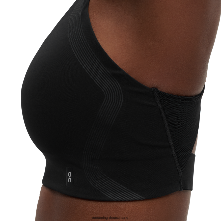 Frauen 4TJ86884 Schwarz Performance-BH On Running