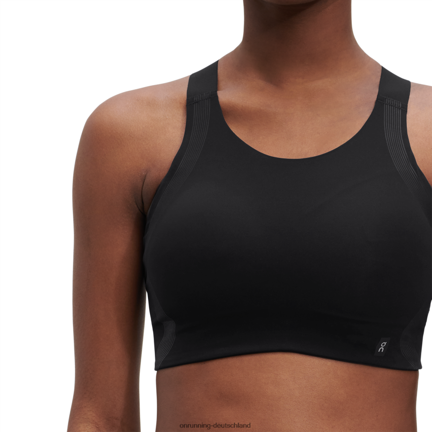 Frauen 4TJ86884 Schwarz Performance-BH On Running