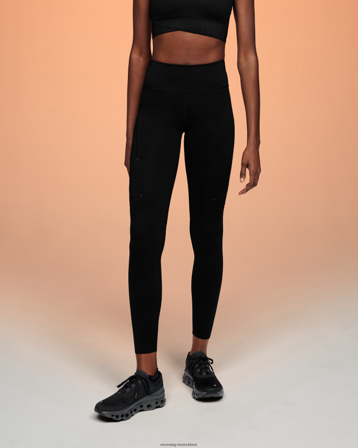 Frauen 4TJ868192 Schwarz Performance-Strumpfhose On Running