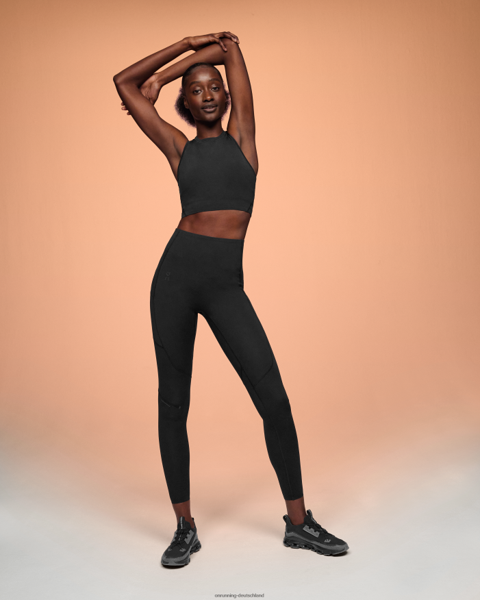 Frauen 4TJ868236 Schwarz Bewegungsstrumpfhose lang On Running