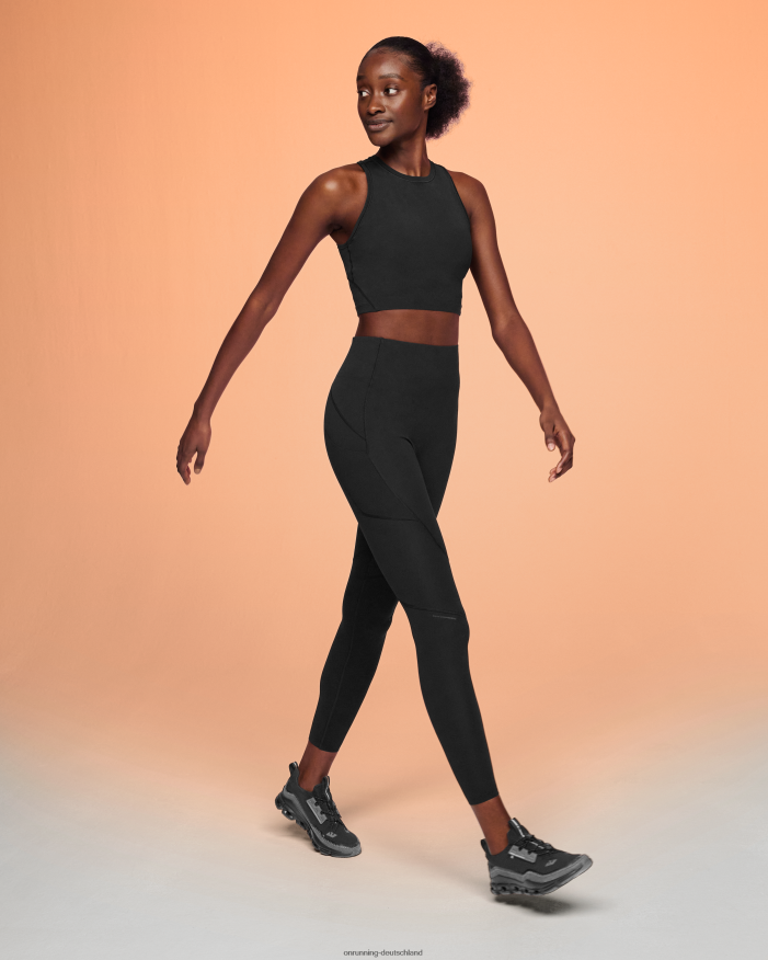 Frauen 4TJ868236 Schwarz Bewegungsstrumpfhose lang On Running
