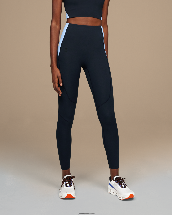 Frauen 4TJ868237 Marine/Stratosphäre Bewegungsstrumpfhose lang On Running