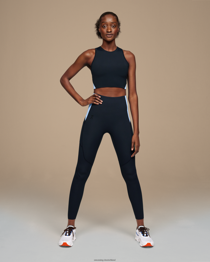 Frauen 4TJ868237 Marine/Stratosphäre Bewegungsstrumpfhose lang On Running