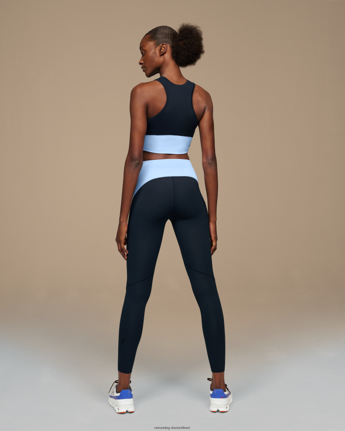 Frauen 4TJ868237 Marine/Stratosphäre Bewegungsstrumpfhose lang On Running