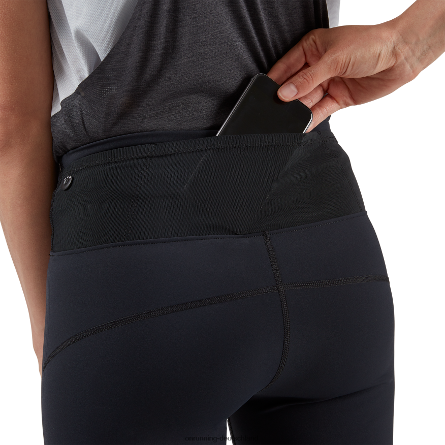 Frauen 4TJ868518 Schwarz Trail-Strumpfhose On Running