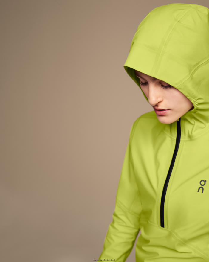 Frauen 4TJ868143 Zitrusschale wasserdichter Anorak On Running