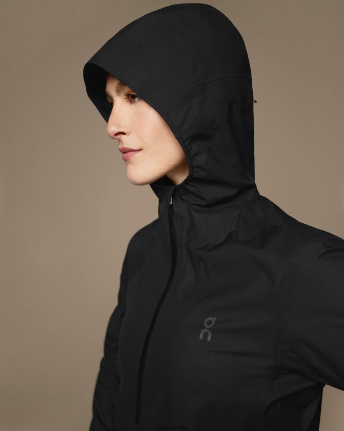 Frauen 4TJ868144 Schwarz wasserdichter Anorak On Running