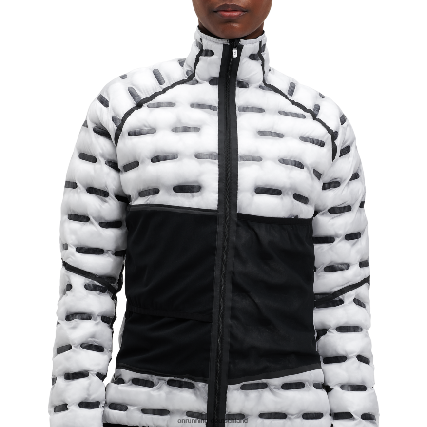 Frauen 4TJ868265 Schwarz-Weiss Jacke wechseln On Running