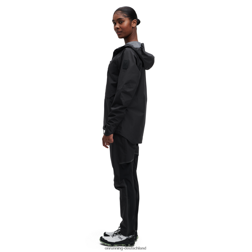 Frauen 4TJ868328 Schwarz Sturmjacke On Running