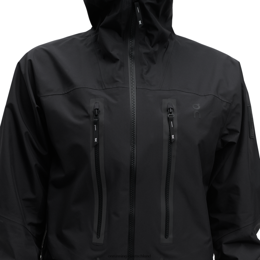 Frauen 4TJ868328 Schwarz Sturmjacke On Running