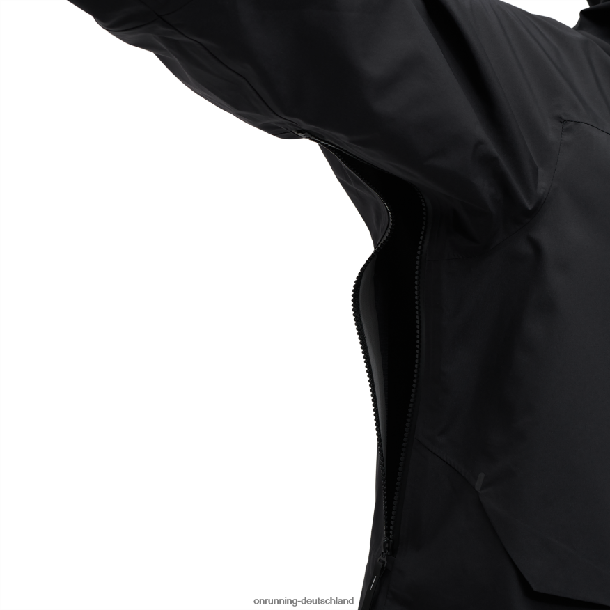 Frauen 4TJ868328 Schwarz Sturmjacke On Running