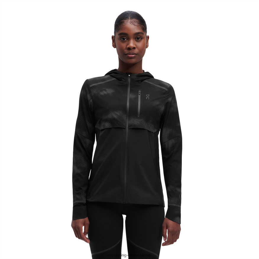 Frauen 4TJ868442 Schwarz Wetterjacke Lumos On Running