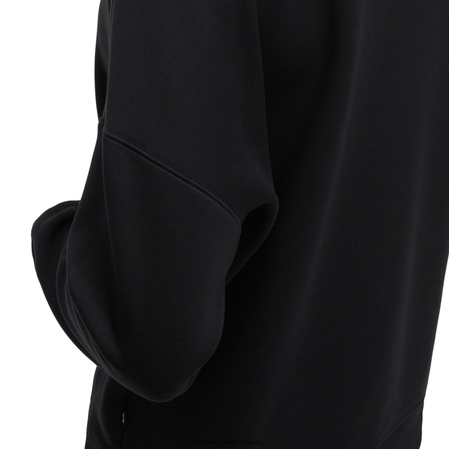 Frauen 4TJ868243 Schwarz Kapuzenpullover mit Reißverschluss On Running