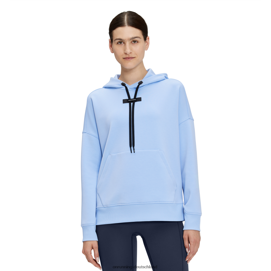 Frauen 4TJ86872 Stratosphäre/Marine Kapuzenpullover On Running