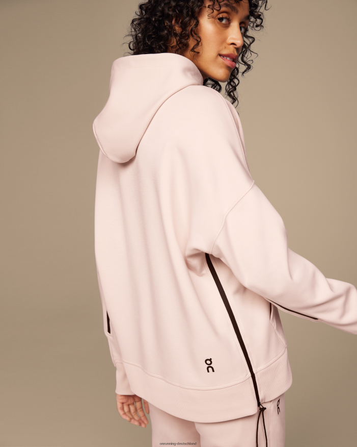 Frauen 4TJ86873 Reh/Schwarz Kapuzenpullover On Running