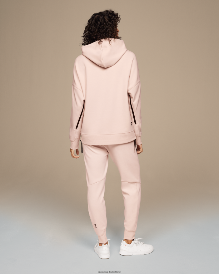 Frauen 4TJ86873 Reh/Schwarz Kapuzenpullover On Running