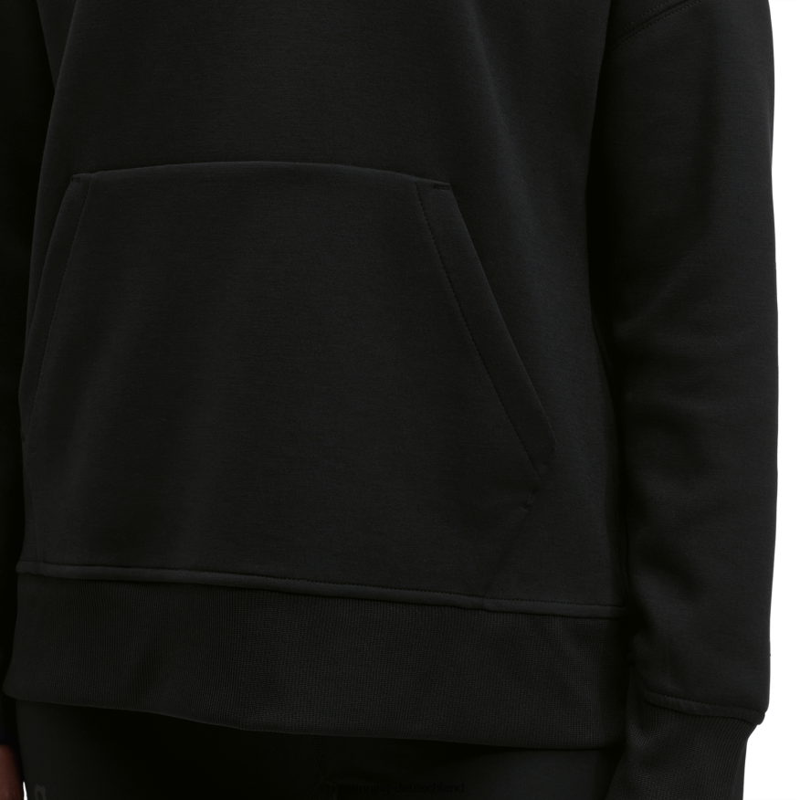 Frauen 4TJ86874 Schwarz Kapuzenpullover On Running