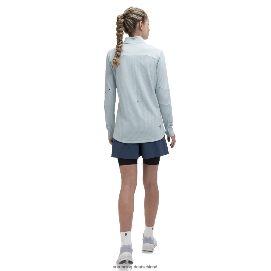 Frauen 4TJ868134 Denim/Schwarz aktive Shorts On Running