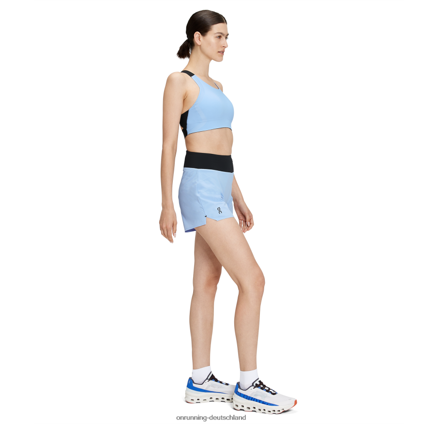 Frauen 4TJ868136 Stratosphäre/schwarz 5 Laufshorts On Running