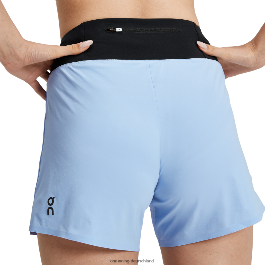 Frauen 4TJ868136 Stratosphäre/schwarz 5 Laufshorts On Running