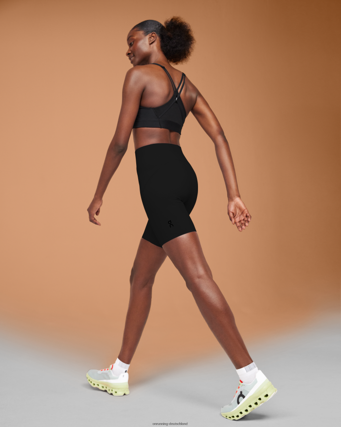 Frauen 4TJ868296 Schwarz Bewegungsstrumpfhose kurz On Running