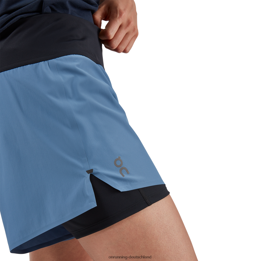 Frauen 4TJ868337 himmelblau/schwarz Laufhose On Running