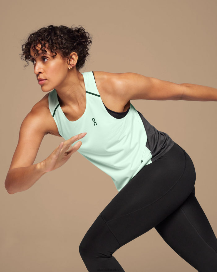 Frauen 4TJ868123 Bach/Schwarz Tank-t On Running