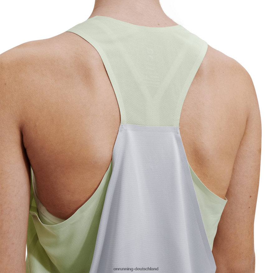 Frauen 4TJ868124 Wiese/Gletscher Tank-t On Running