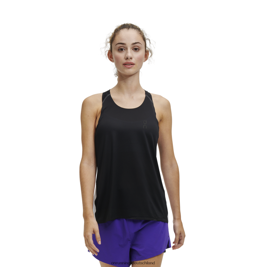Frauen 4TJ868126 Schwarz/Gletscher Tank-t On Running