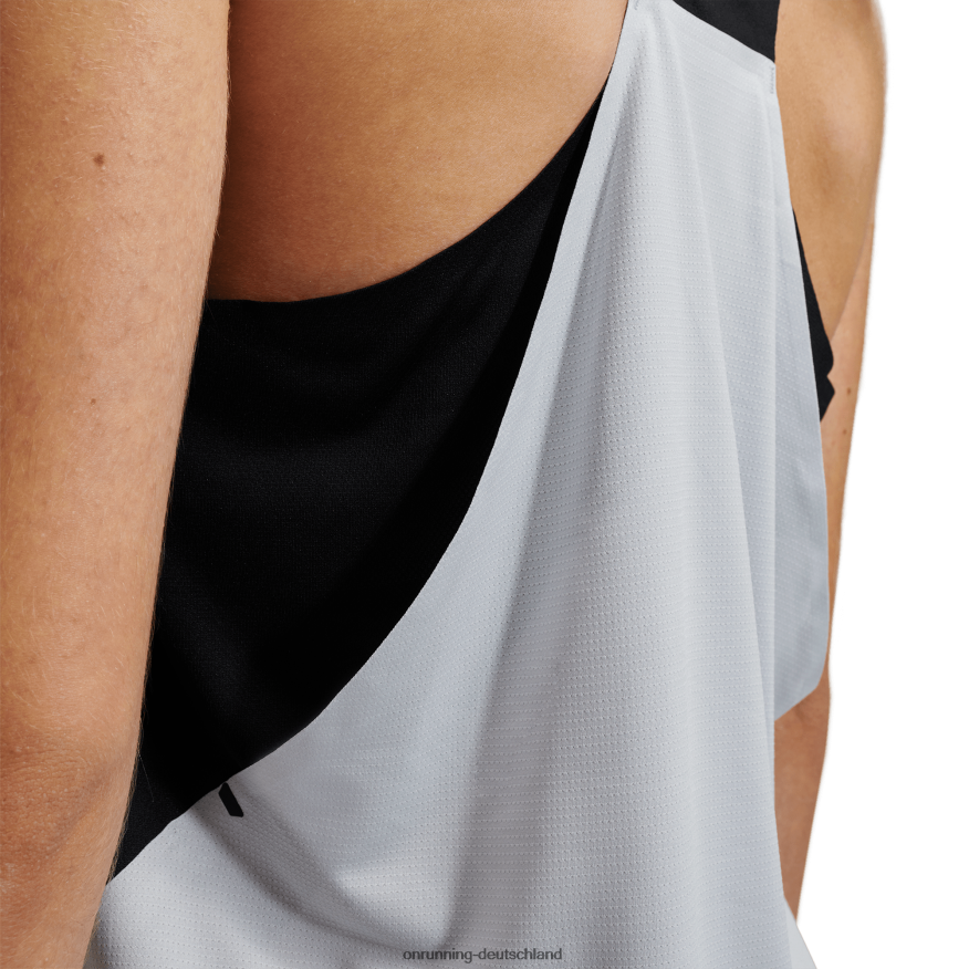 Frauen 4TJ868126 Schwarz/Gletscher Tank-t On Running