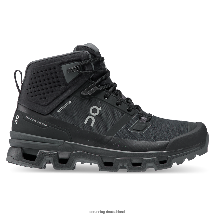 Frauen 4TJ86856 schwarz/finsternis Cloudrock 2 wasserdicht On Running