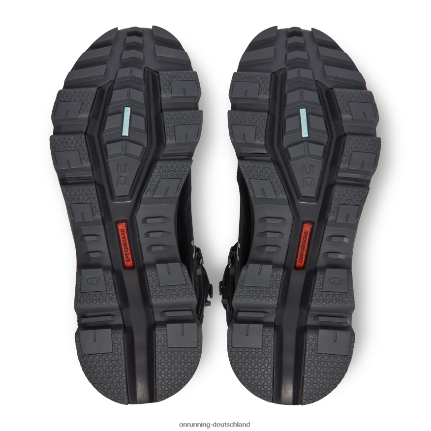 Frauen 4TJ86856 schwarz/finsternis Cloudrock 2 wasserdicht On Running