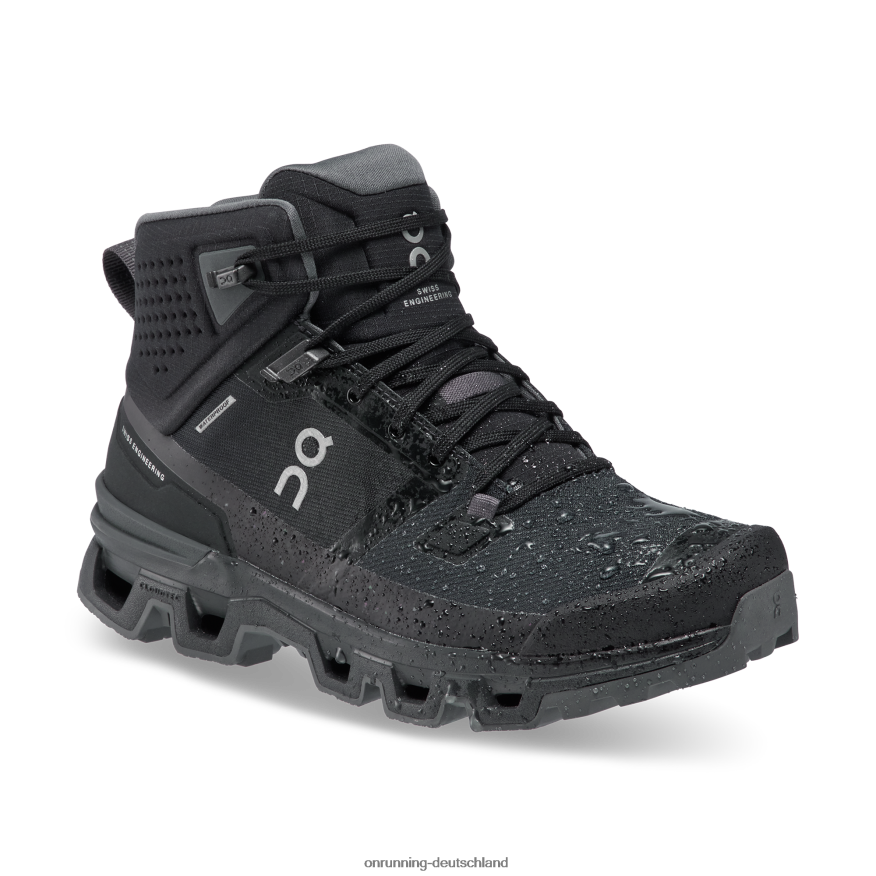 Frauen 4TJ86856 schwarz/finsternis Cloudrock 2 wasserdicht On Running