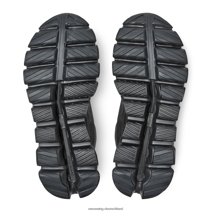 Frauen 4TJ868509 alles schwarz Cloud Hi wasserdicht On Running