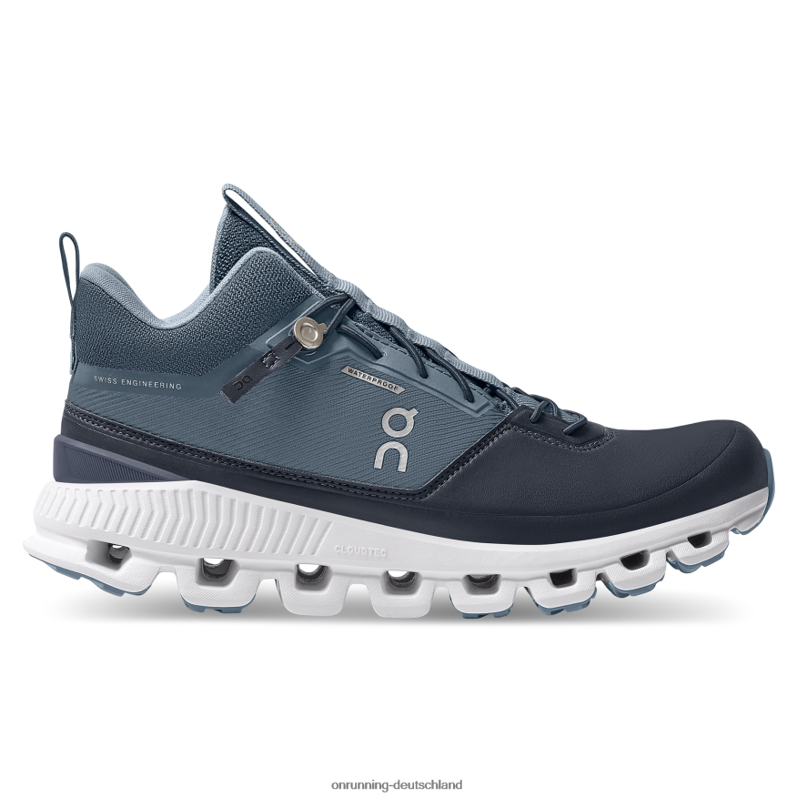 Frauen 4TJ868512 Staub/Marine Cloud Hi wasserdicht On Running