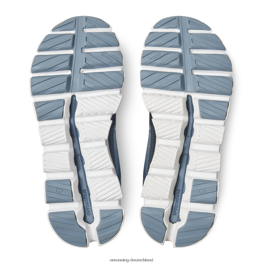 Frauen 4TJ868512 Staub/Marine Cloud Hi wasserdicht On Running