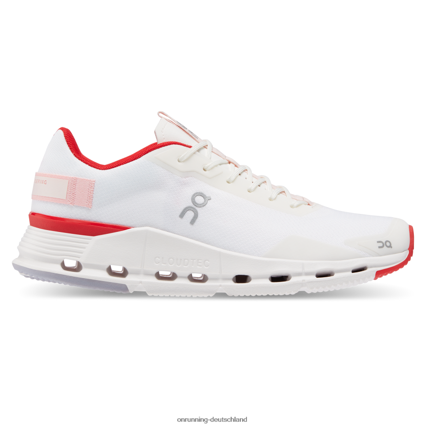 Frauen 4TJ868367 weiß Rot Cloudnova-Formular On Running