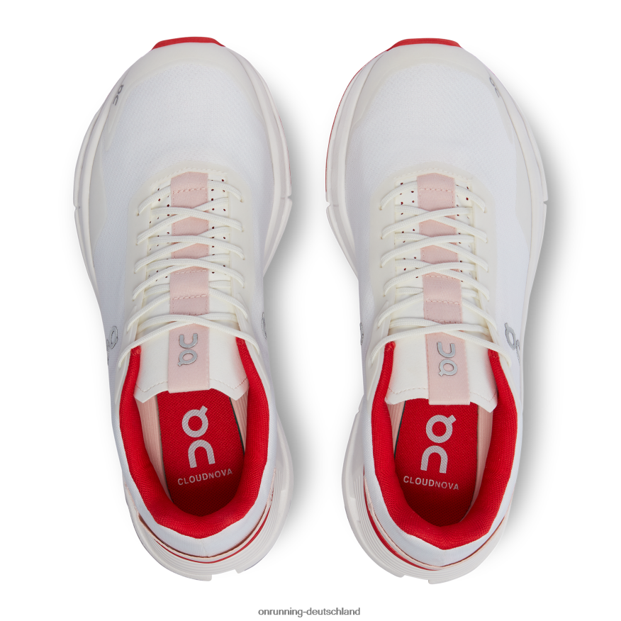 Frauen 4TJ868367 weiß Rot Cloudnova-Formular On Running