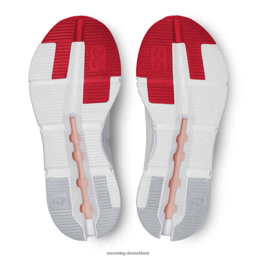 Frauen 4TJ868367 weiß Rot Cloudnova-Formular On Running