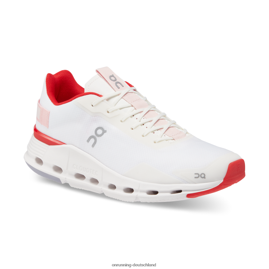 Frauen 4TJ868367 weiß Rot Cloudnova-Formular On Running