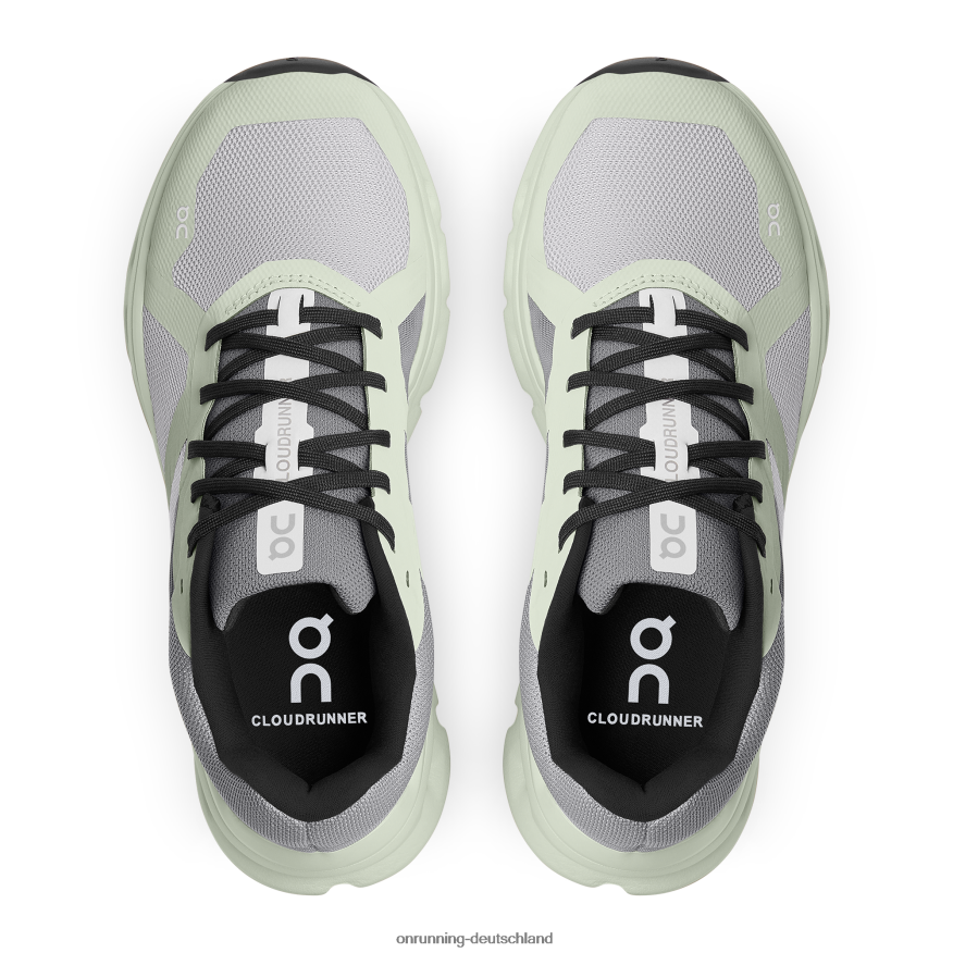 Frauen 4TJ86826 Frost/Aloe Cloudrunner On Running