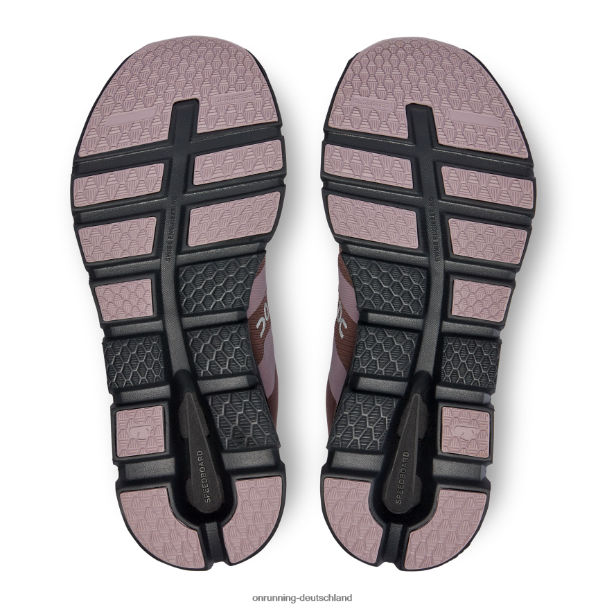 Frauen 4TJ868386 schwarz/traube Cloudrunner wasserdicht On Running