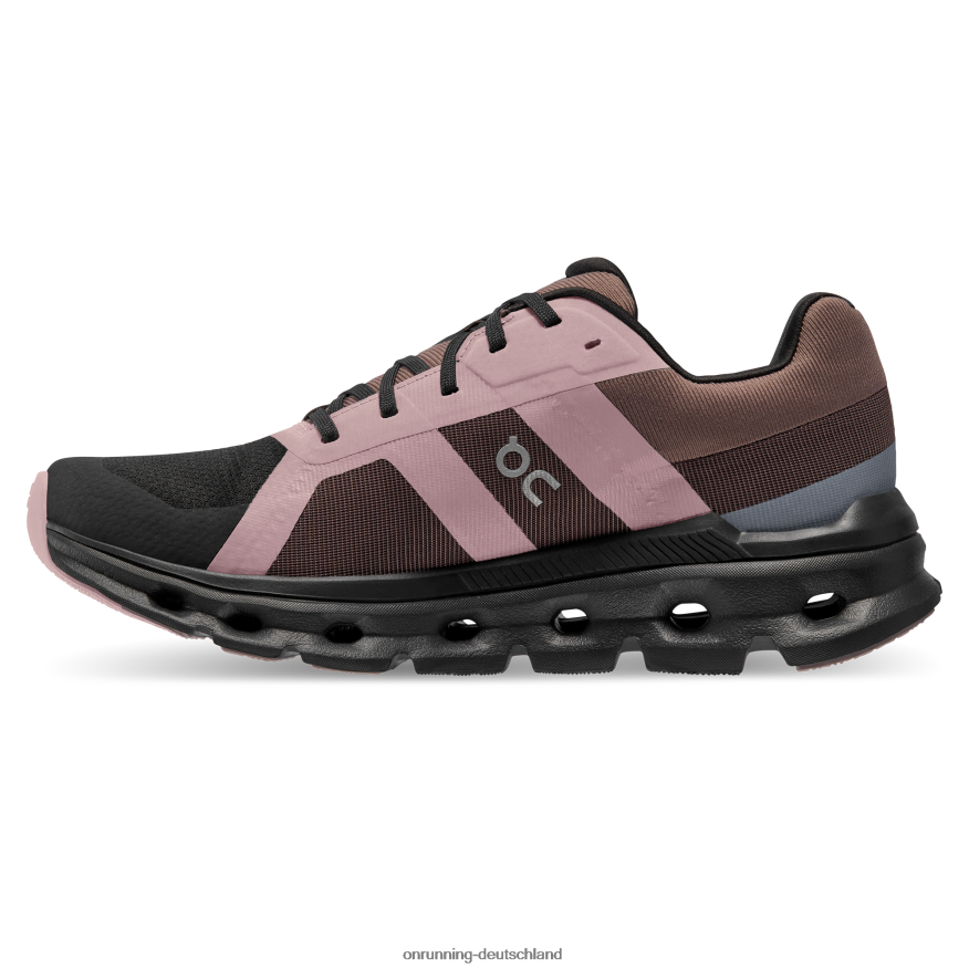 Frauen 4TJ868386 schwarz/traube Cloudrunner wasserdicht On Running