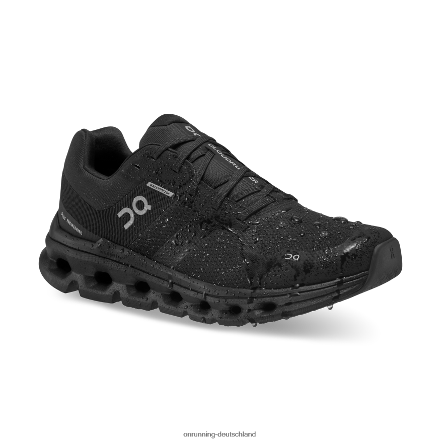 Frauen 4TJ868387 Schwarz Cloudrunner wasserdicht On Running