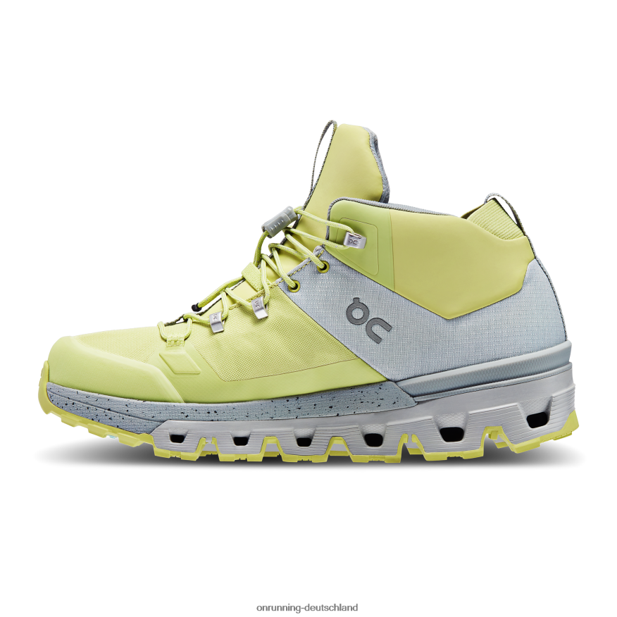 Frauen 4TJ868375 Gletscher/Zest Cloudtrax wasserdicht On Running