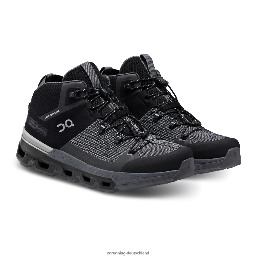 Frauen 4TJ868377 Schwarz/Rock cloudtrax On Running