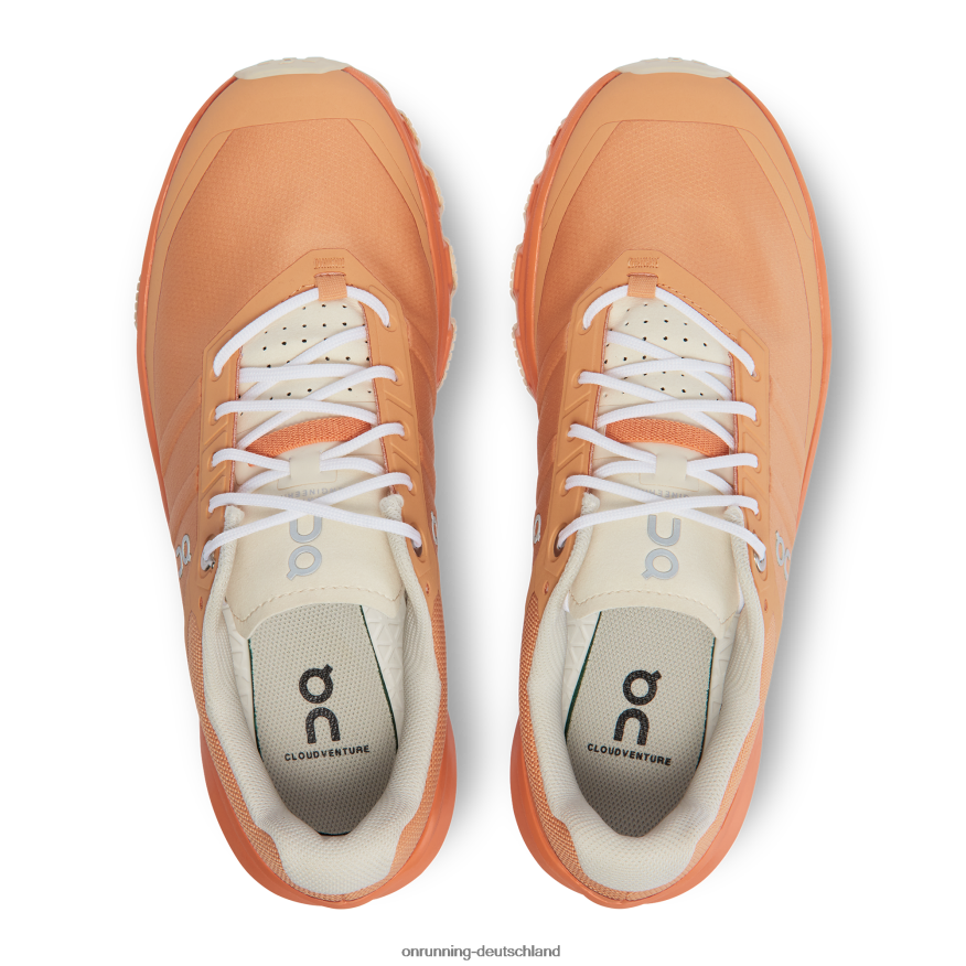 Frauen 4TJ868460 kupfer/orange Cloudventure On Running