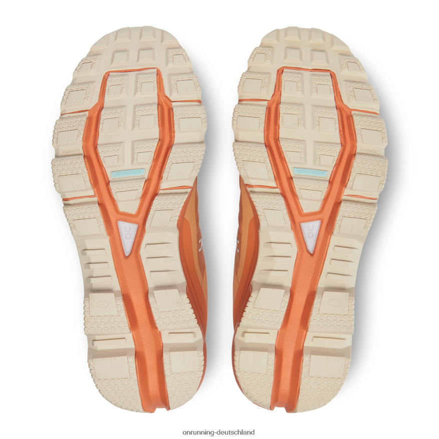 Frauen 4TJ868460 kupfer/orange Cloudventure On Running